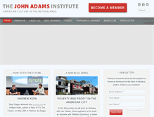 Tablet Screenshot of john-adams.nl